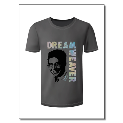 55th Anniversary T Shirt (Grey) -  Dreamweaver Design